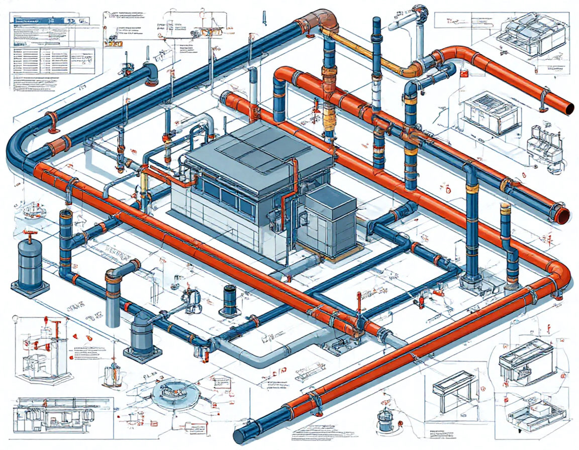 Канализация офиса: проектирование, монтаж и эксплуатация